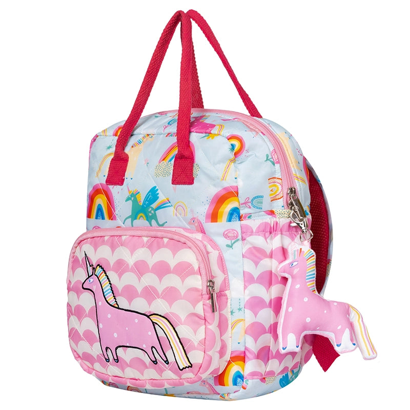 Blue Unicorn Box Backpack