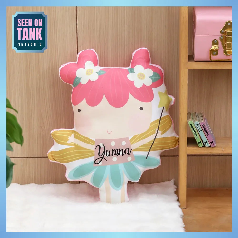 Pink Fairy Pillow Doll