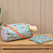 Fancy Lion Foldable Duffle Bag