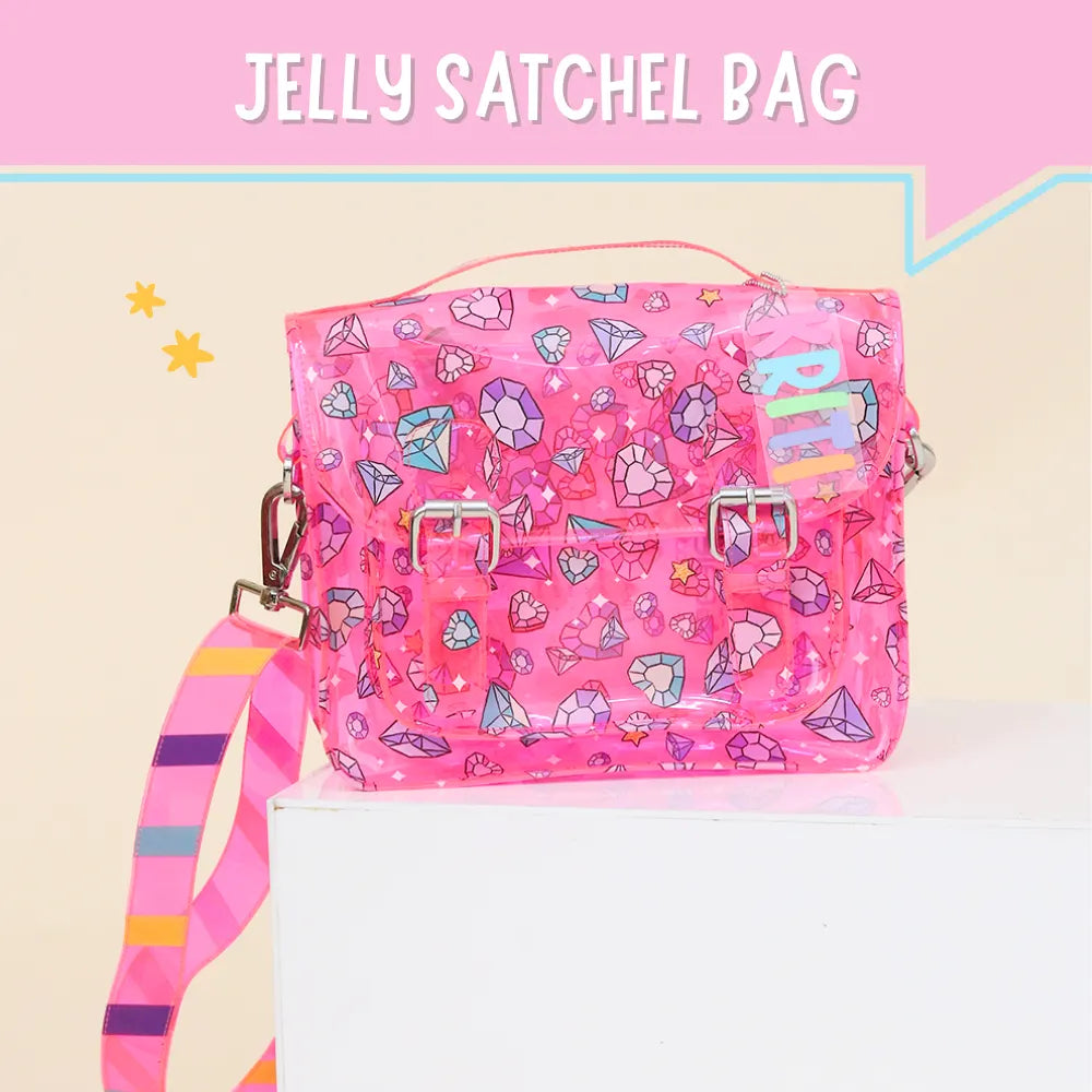 Gems Jelly Satchel Bag