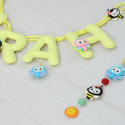 Bee & Butterfly Yellow Name Bunting