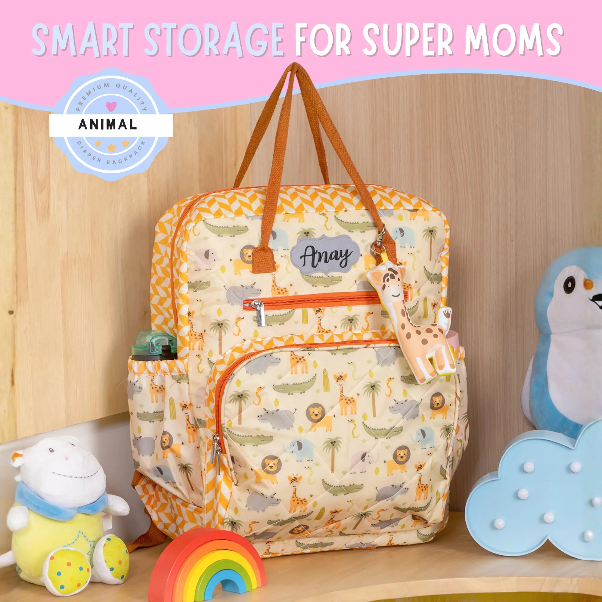 Animal Diaper Backpack