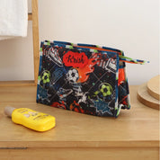 3-Zip Toiletries Kit - Soccer