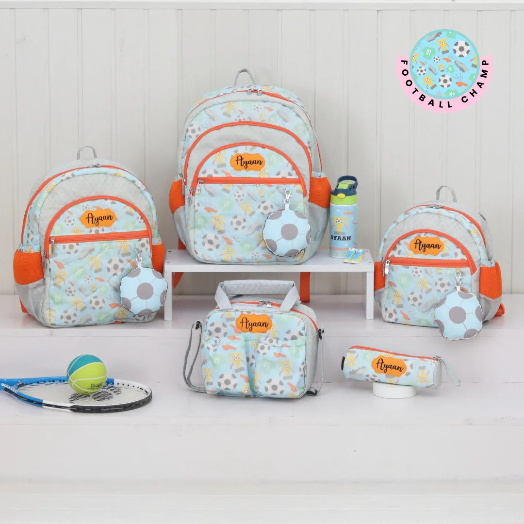 Football Champ School Bag