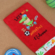 Let's Go Croco Towel