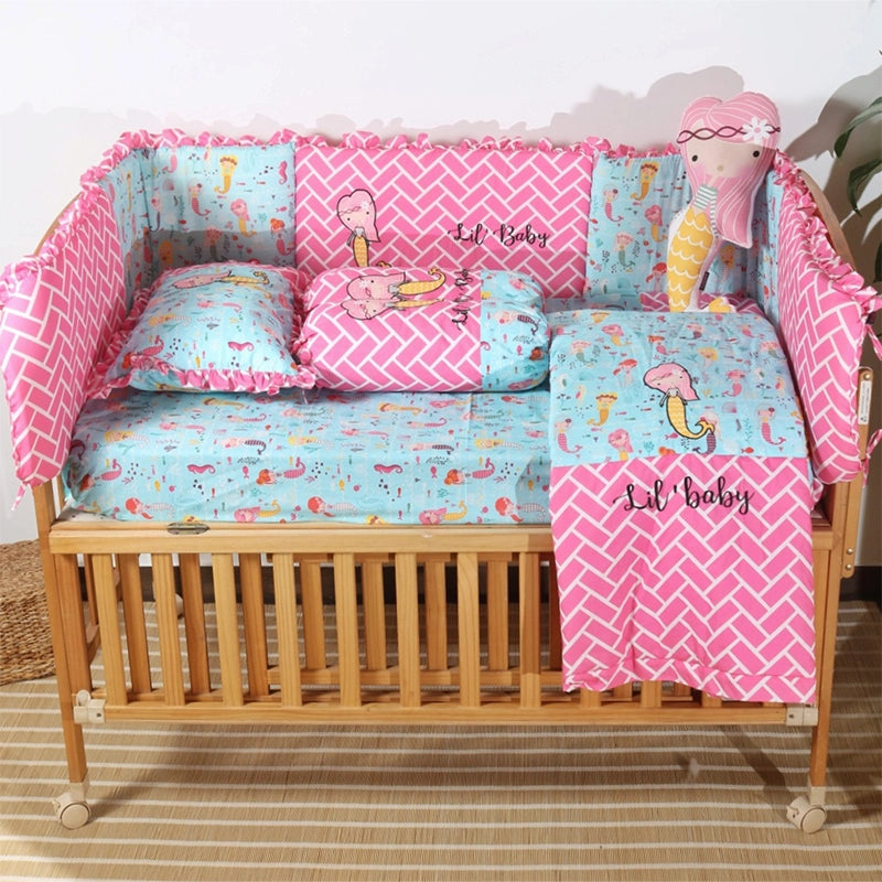 Mermaid Baby Bedding Items