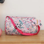 Foldable Duffle Bag - Lilac Garden