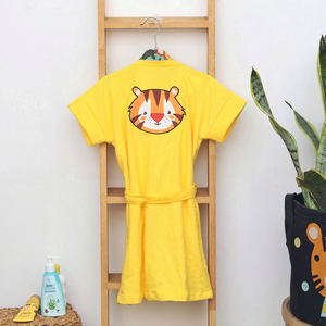 Jungle Print Bathrobe