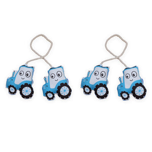 Blue Truck Rope Curtain Tiers (Set of 2)