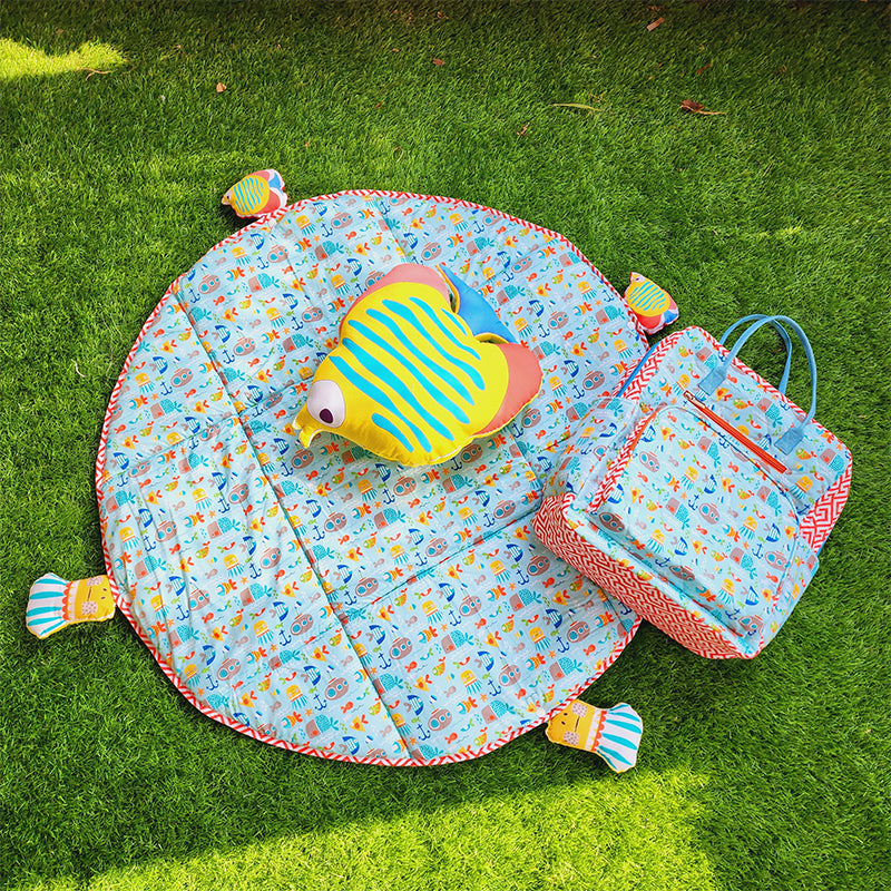 Underwater Quilted Play Mat