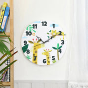 Lazy Zoo Clock