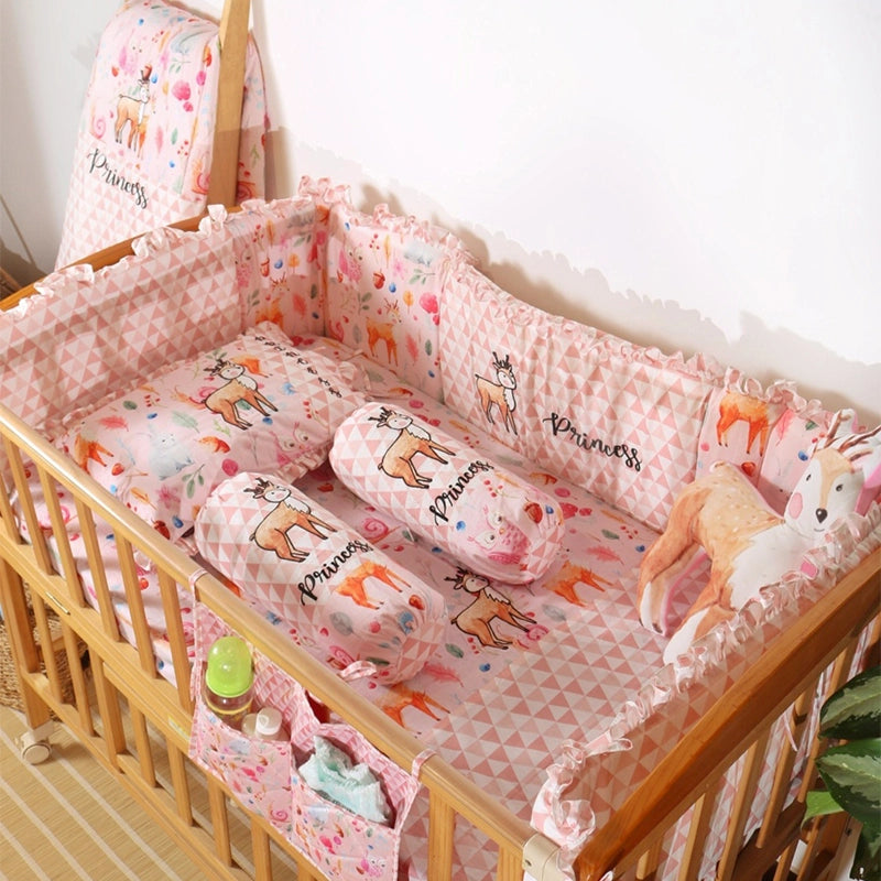 Forest Deer Baby Bedding Items