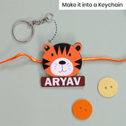 Tiger Personalized Rakhi