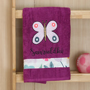 Lilac Garden Towel