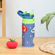 Insulated Steel Sipper Bottle (350ml) - Grey