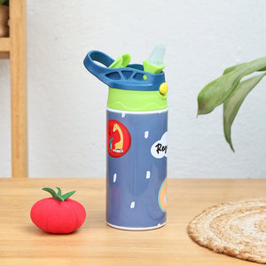 Insulated Steel Sipper Bottle (350ml) - Grey