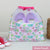 Shoe Pouch - Pink Hippo
