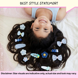 Sky Bloom Hairclip Set