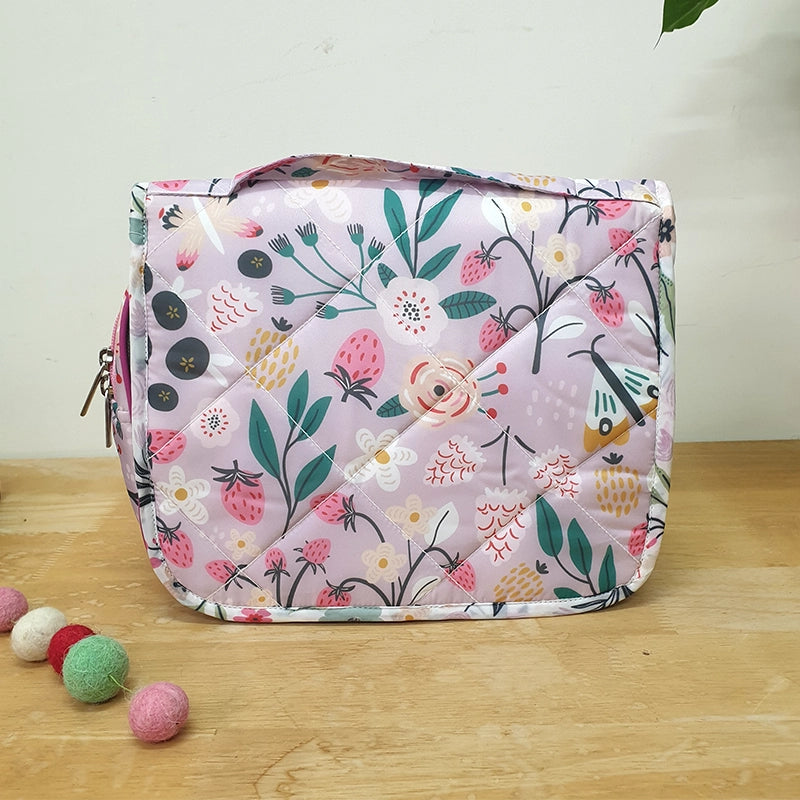 Foldable Travel Kit - Lilac Garden