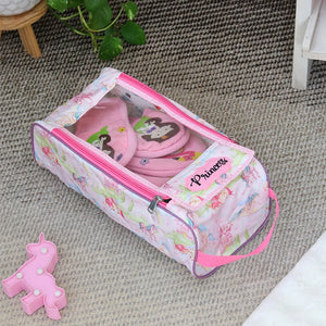 Shoe Bag - Pink Unicorn