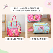 Box Backpack Travel Duo