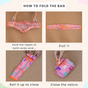 Paris Macaron Magic Sack Bag