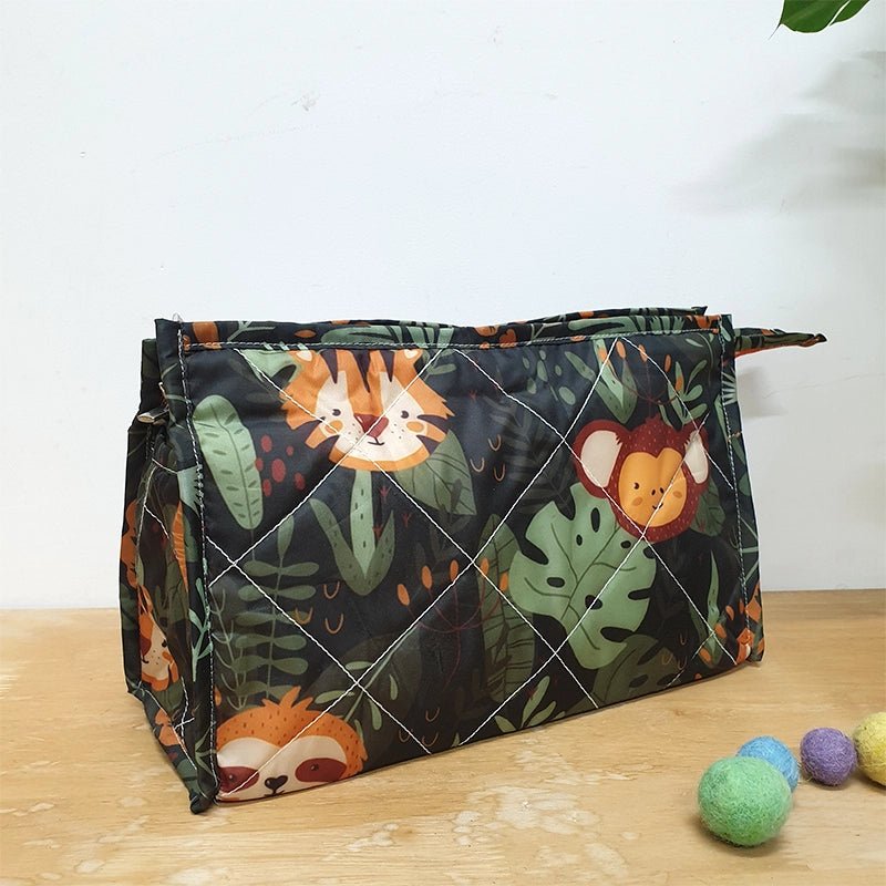 3-Zip Toiletries Kit - Jungle