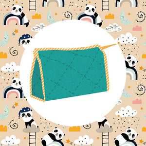 3-Zip Toiletries Kit - Panda