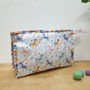 3-Zip Toiletries Kit - Unicorn