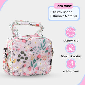 Lilac Garden Insulated Tiffin Bag