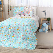 Blue Llama Comforter