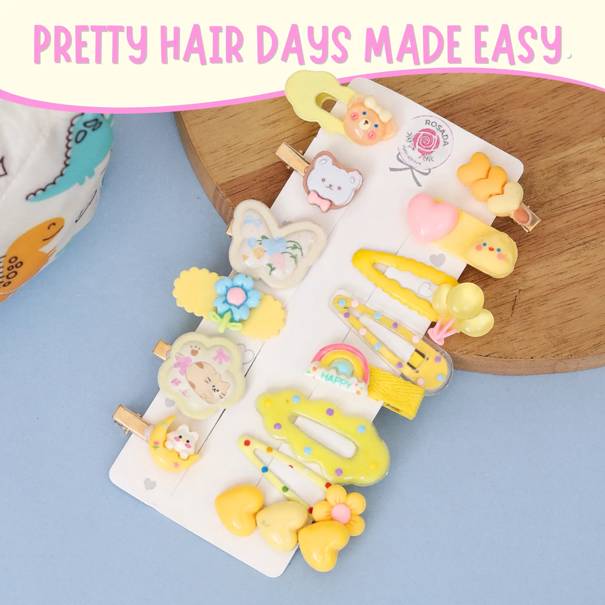 Sunshine Hairclip Set