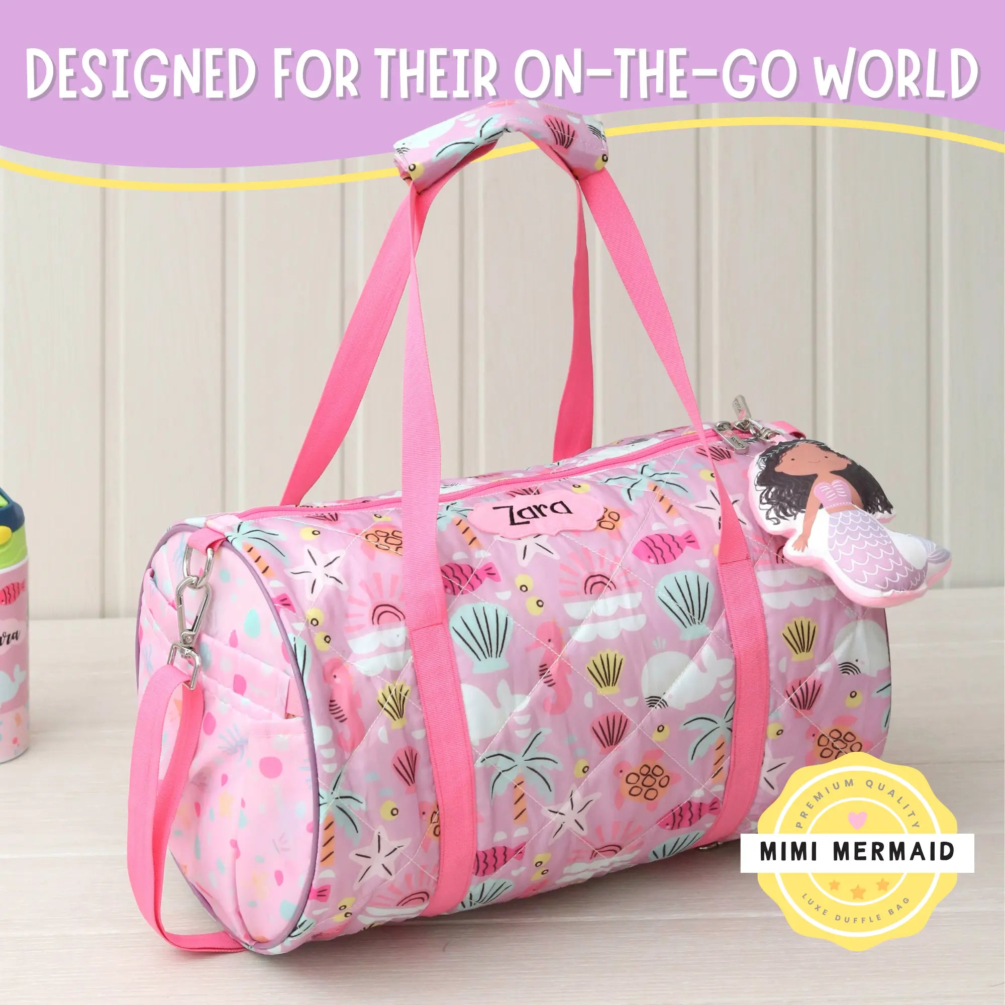 Mimi Mermaid Luxe Duffle Bag