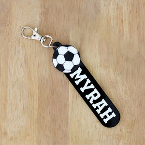 Personalised Soccer Acrylic Keychain