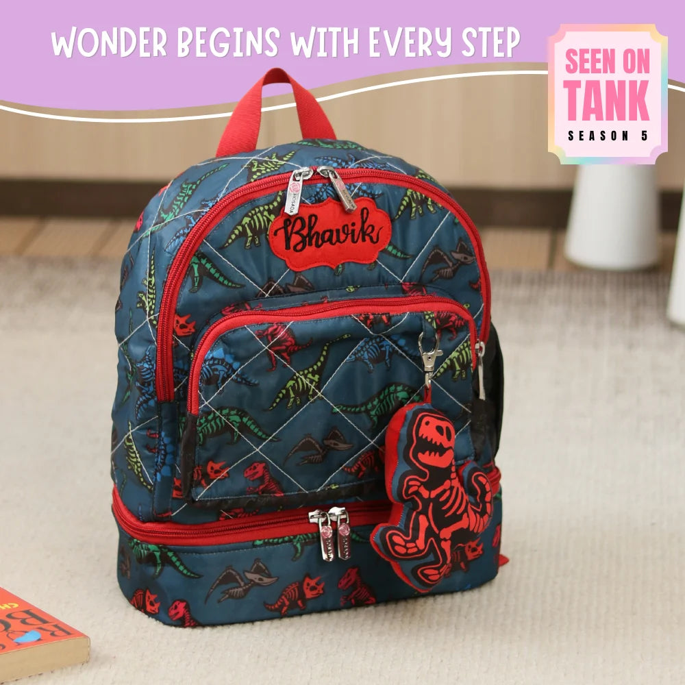 Glow Dino Wonder School Bag