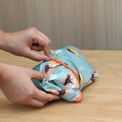 Fancy Lion Foldable Duffle Bag