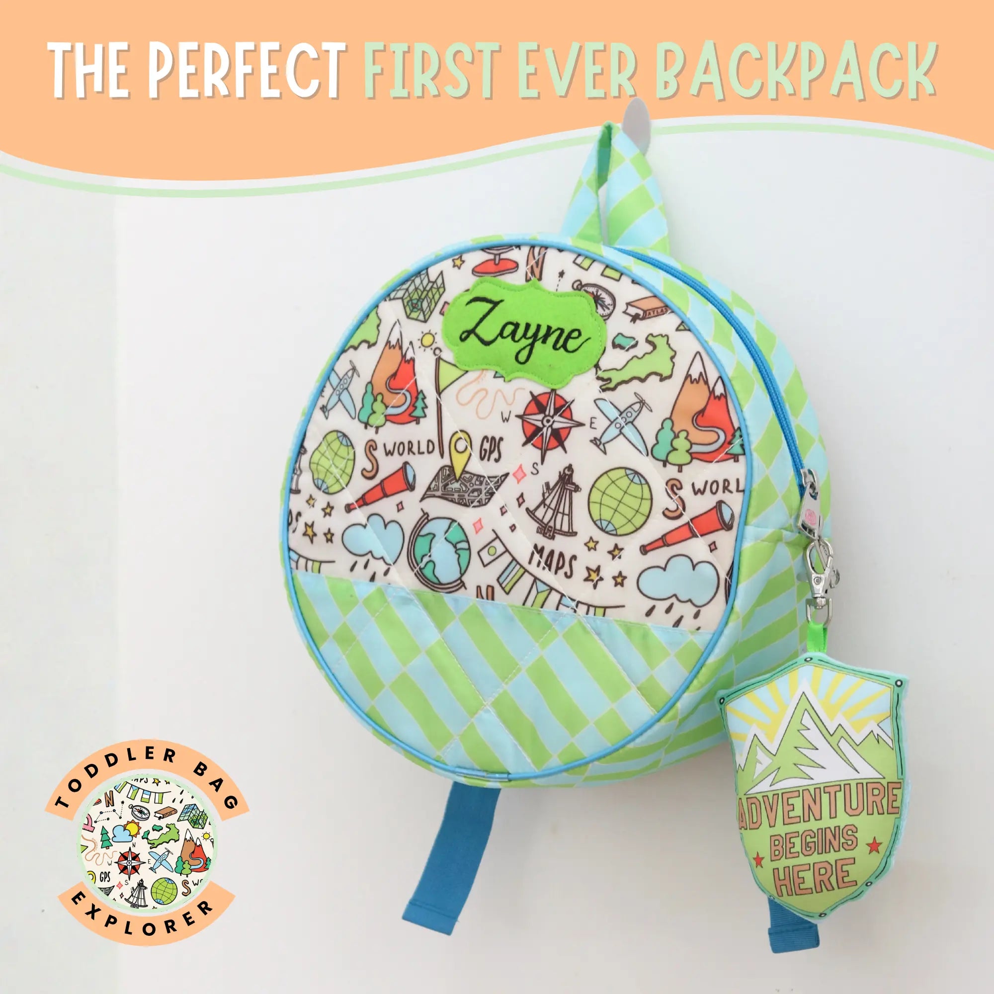 Explorer Toddler Bag