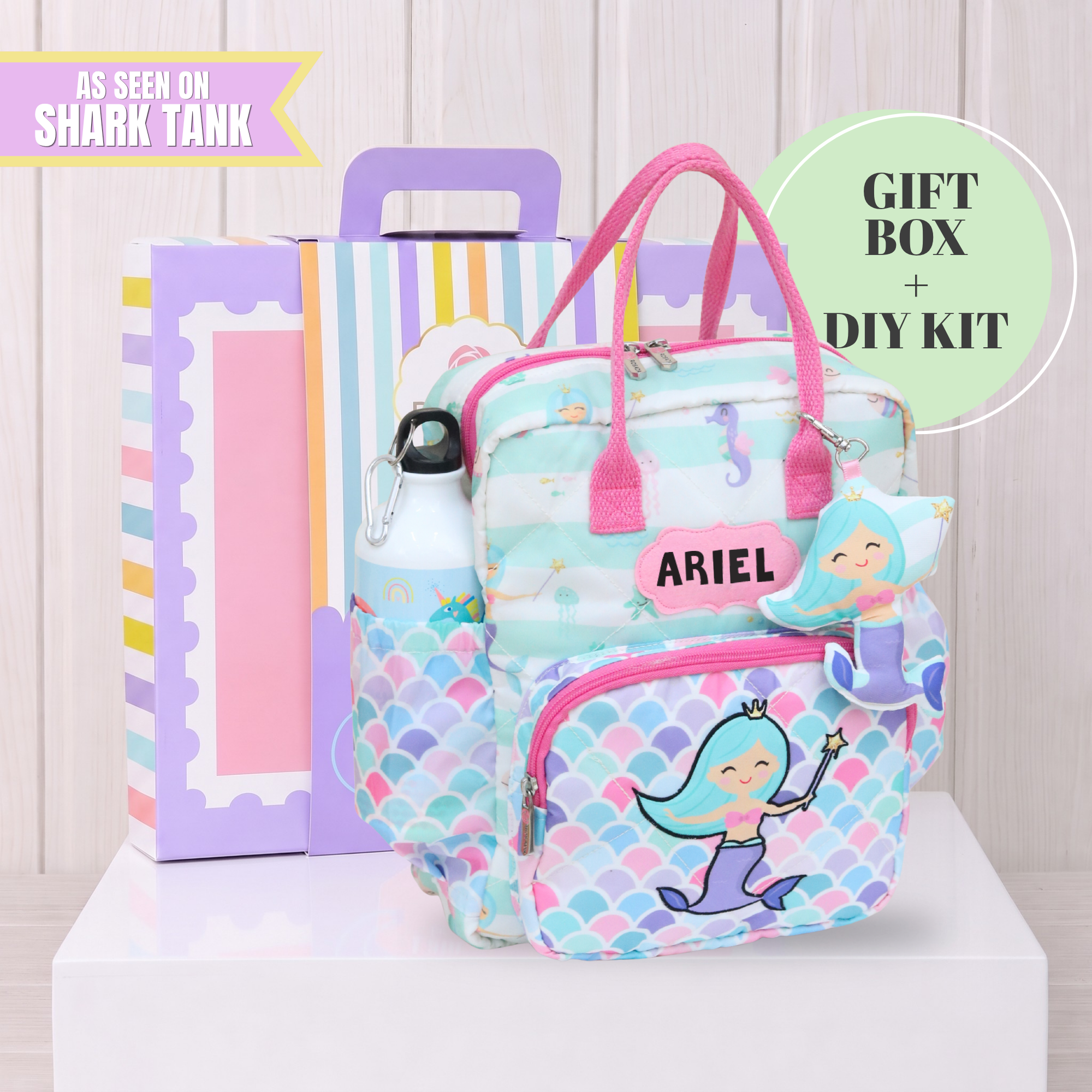 Diy Aqua Girl Box Backpack