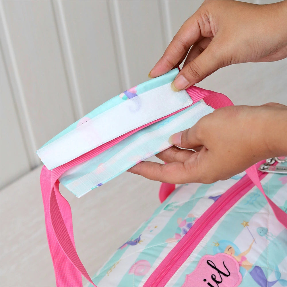 Aqua Girl Duffle Bag