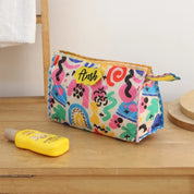3-Zip Toiletries Kit - Abstract
