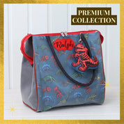Glow Dino Tote Bag