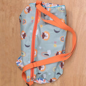 Fancy Lion Foldable Duffle Bag