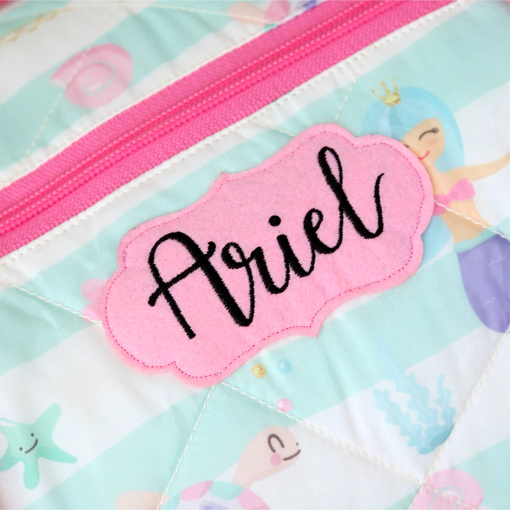Aqua Girl Duffle Bag