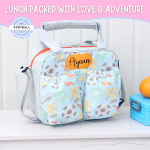 Football Champ Insulated Tiffin Bag