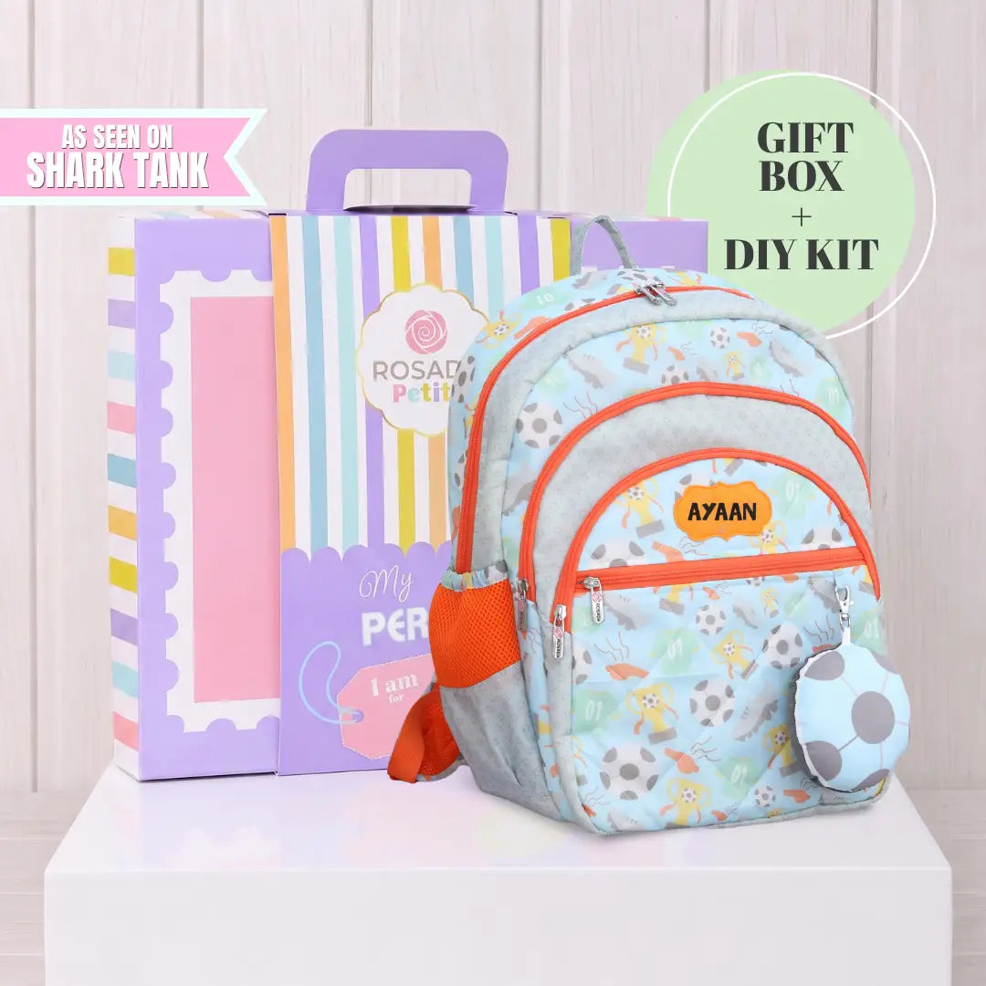 Diy Football Champ School Bag