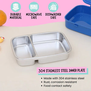 Wild Tribe Double Lock Bento Box