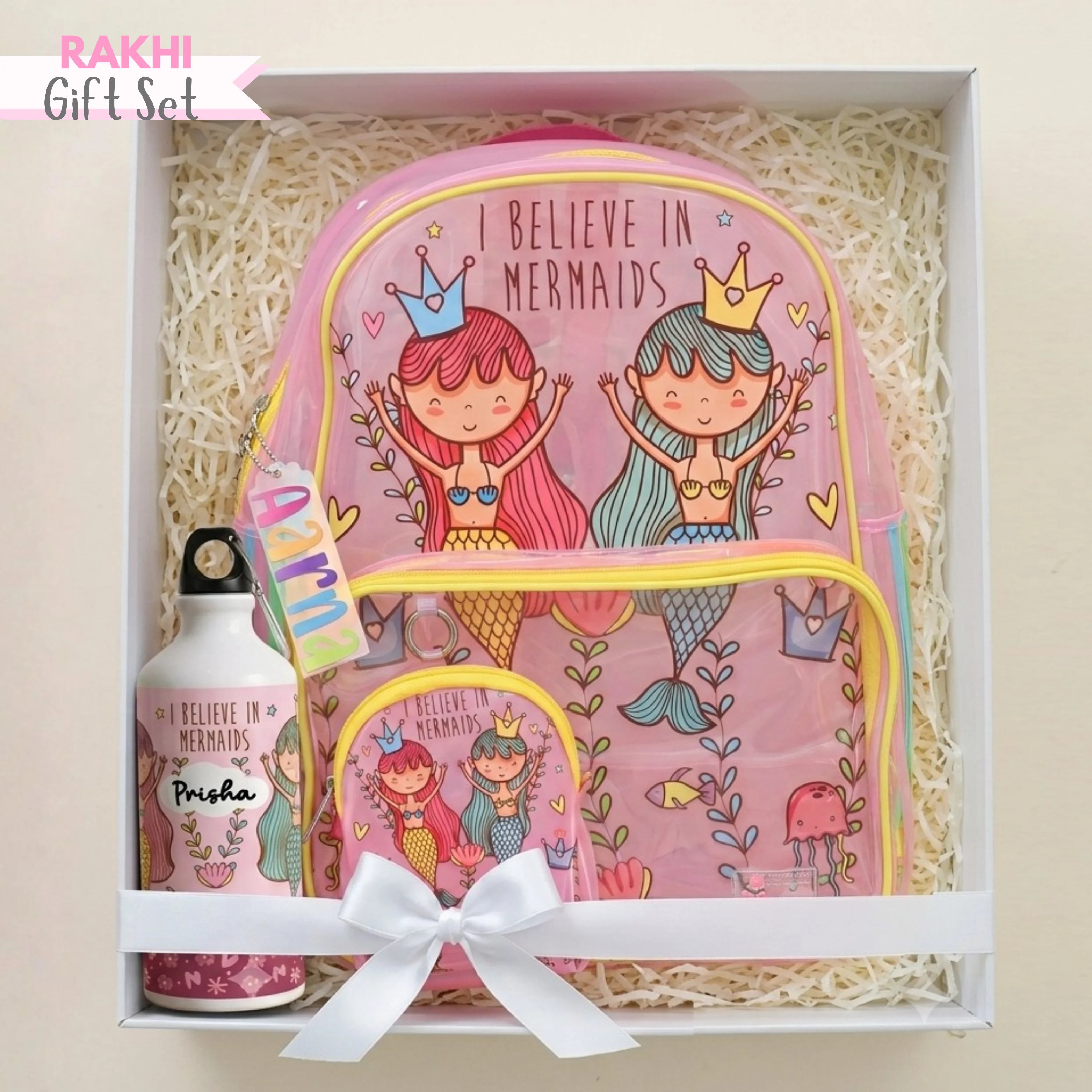 Jelly Backpack Set & Bottle Set