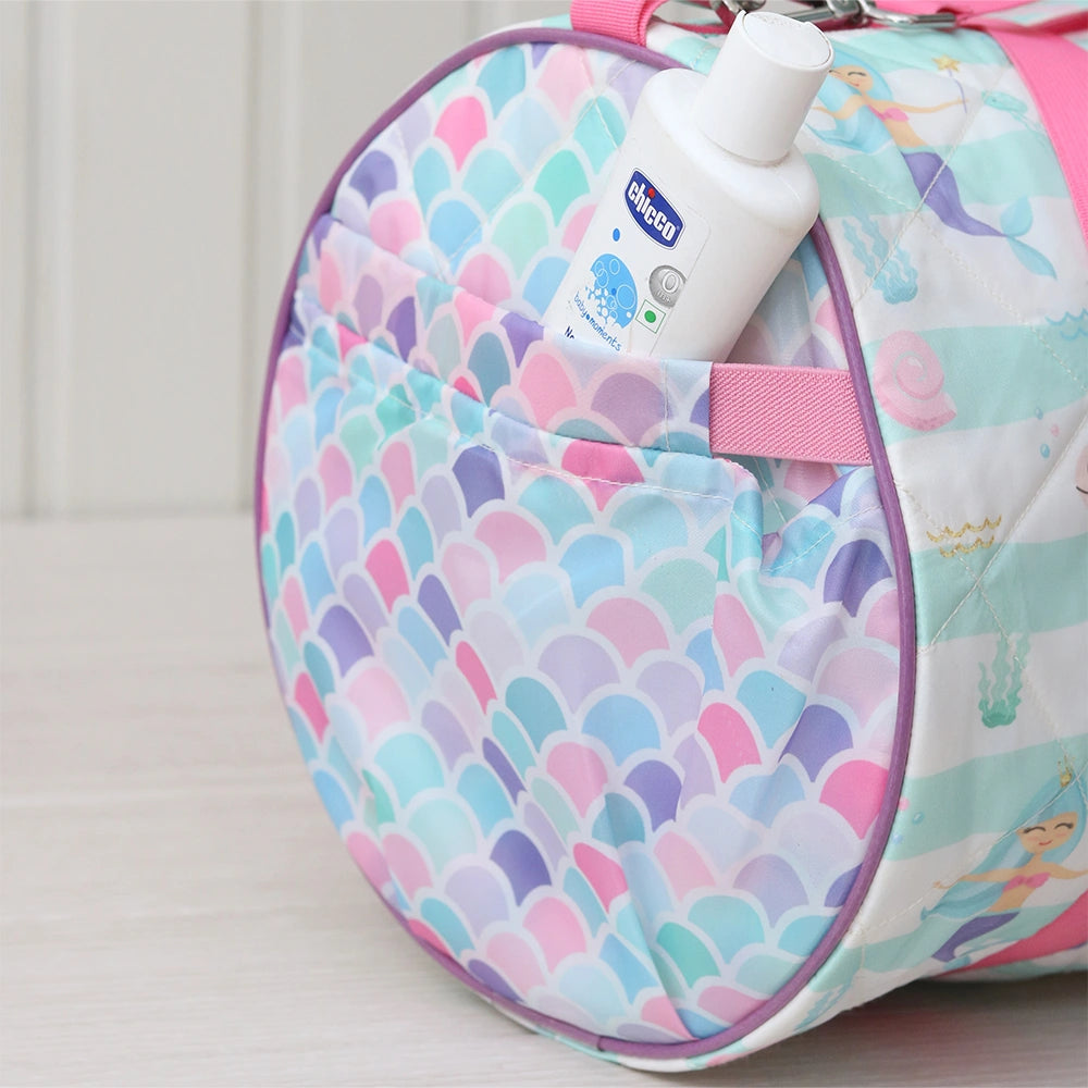 Aqua Girl Duffle Bag