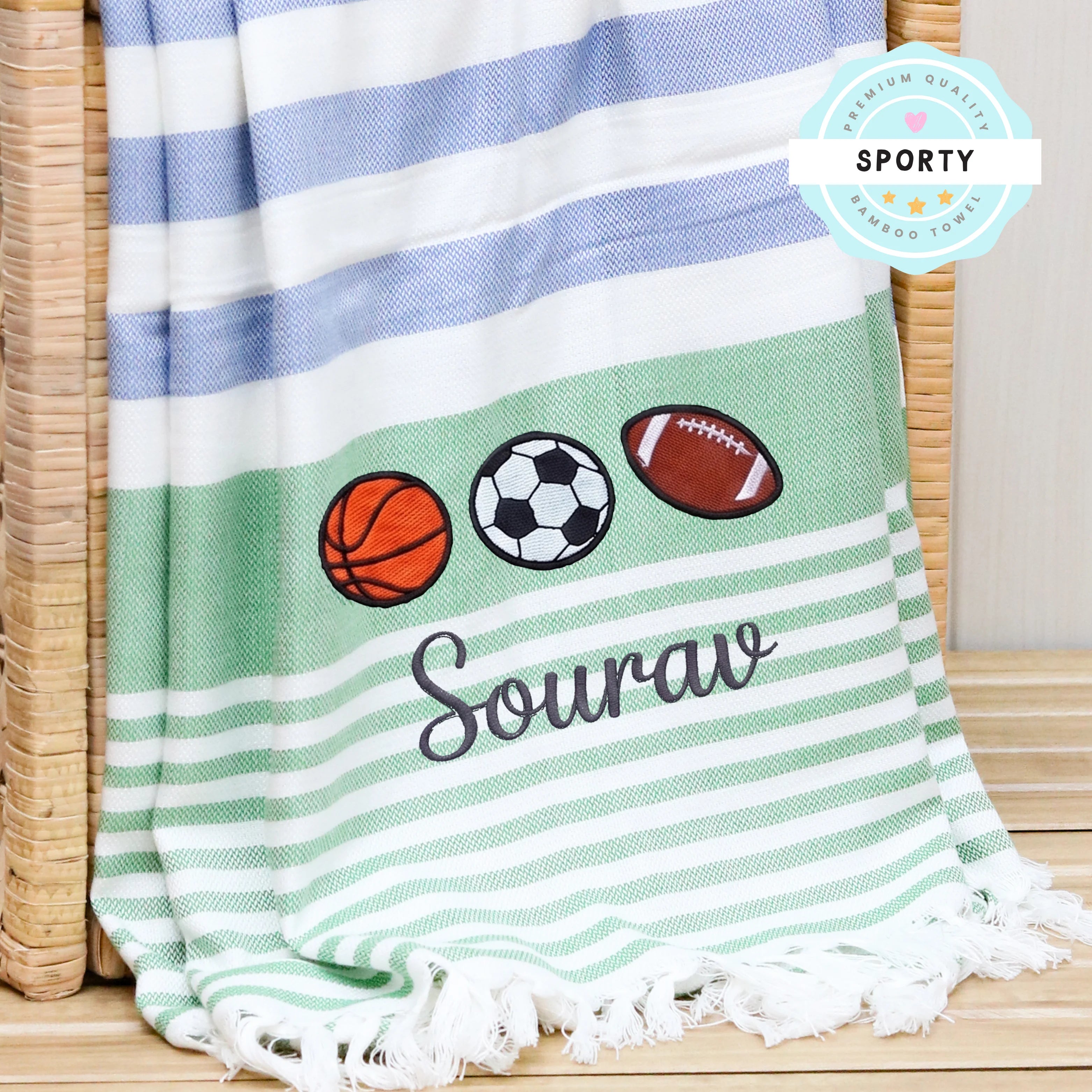 Sporty Bamboo Towel