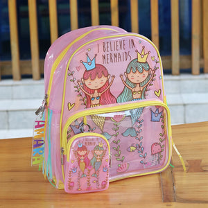 Mermaid Magic Jelly Backpack Set